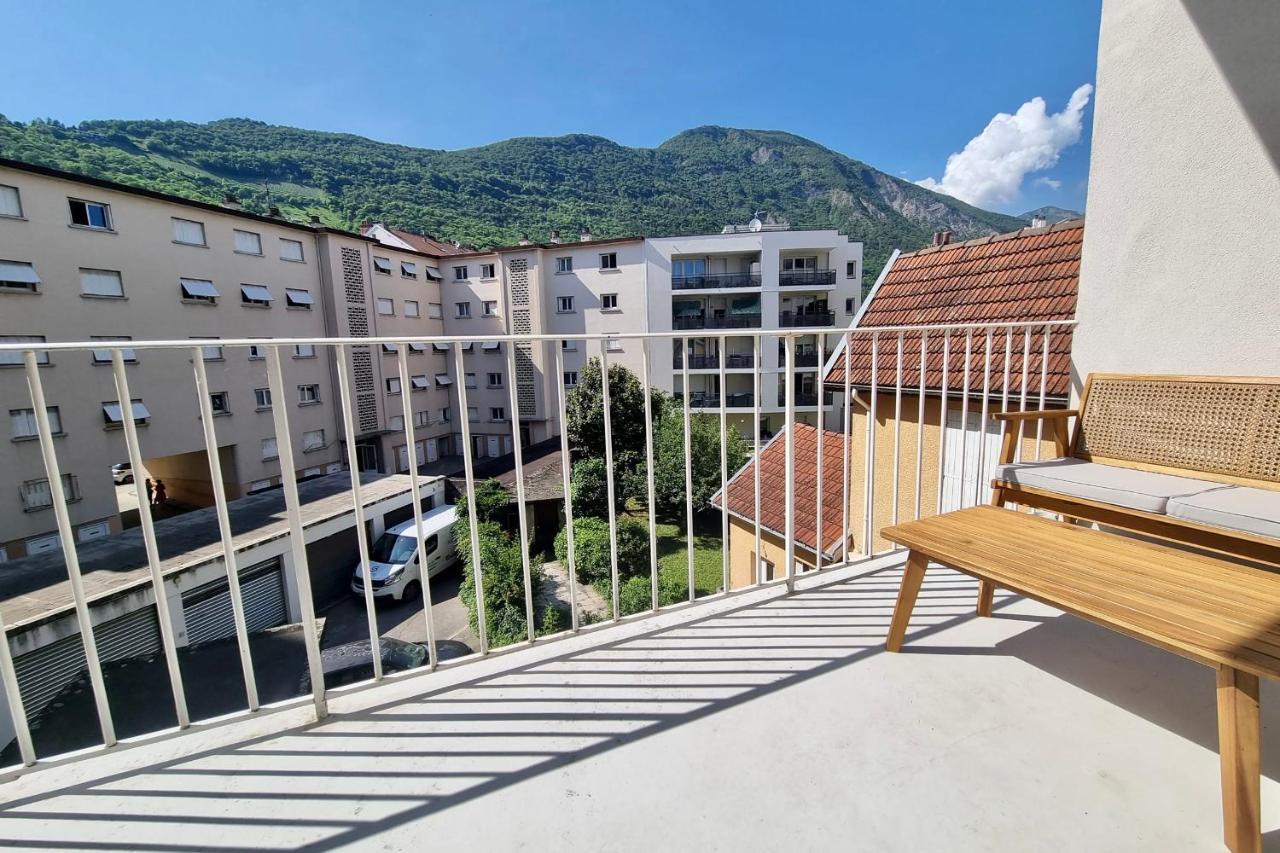 #Dd L'Ecrin Studio Ile Verte Balcony Grenoble Exteriér fotografie